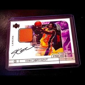Kobe Bryant Rookie Autograph Card